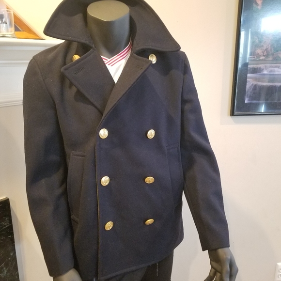 Coach Wool Mariners Pea Coat - Picture 10 of 16